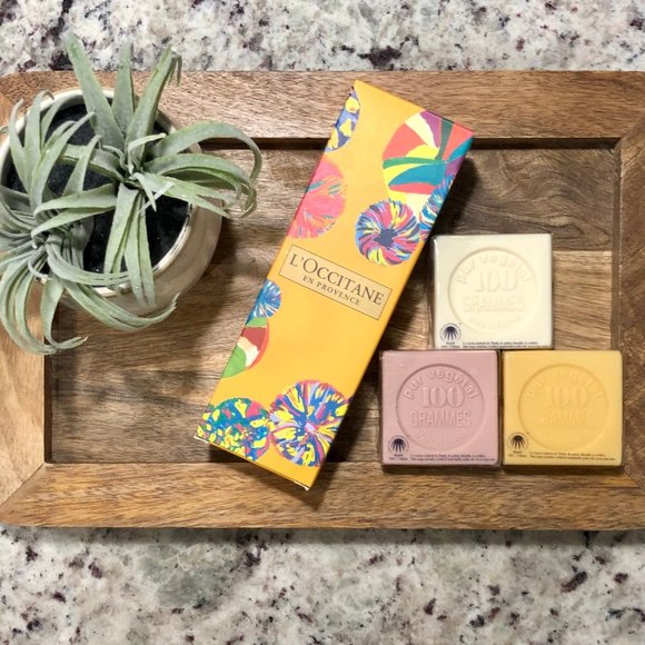 L'OCCITANE Other - L'Occitane Bonne Mère Soap Trio - Honey/Rose/Milk